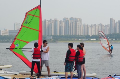 Kayak or Windsurfing Class (Han River) Ticket / USD 55