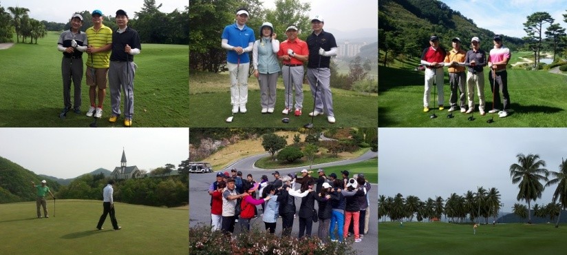 Joining a golf game (300 golf courses in Korea)